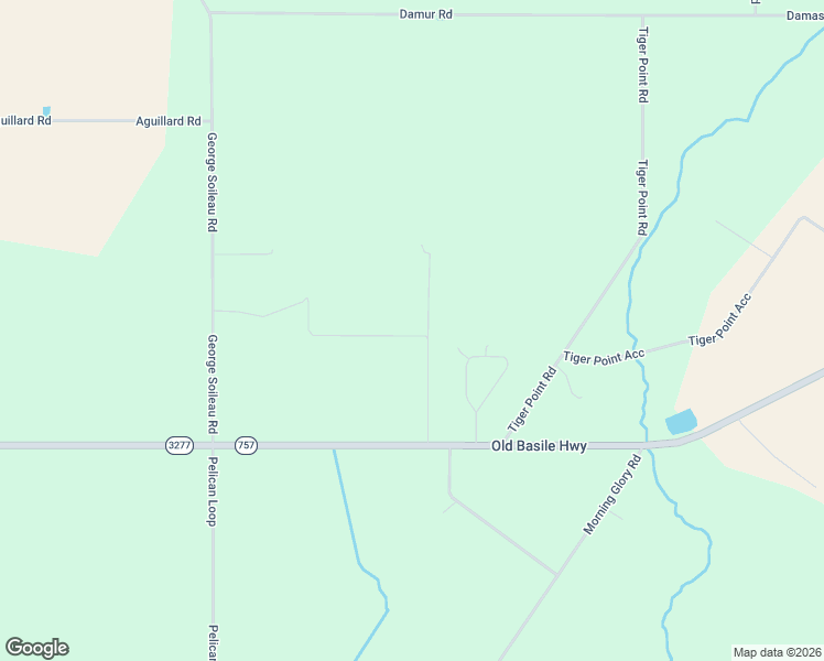 map of restaurants, bars, coffee shops, grocery stores, and more near Ronald Road in Basile