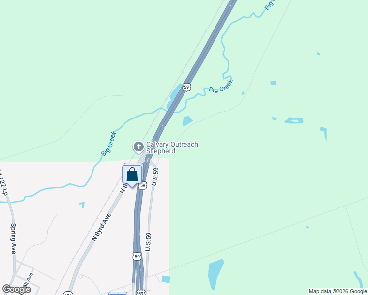 map of restaurants, bars, coffee shops, grocery stores, and more near 20 Lake Pool Road in Shepherd