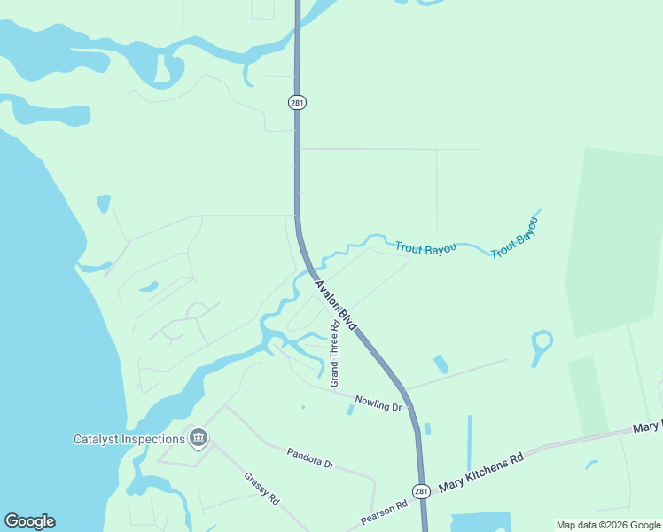 map of restaurants, bars, coffee shops, grocery stores, and more near 5816 Shady Bayou Lane in Milton