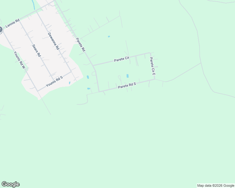 map of restaurants, bars, coffee shops, grocery stores, and more near 5060 Parete Road South in Jacksonville