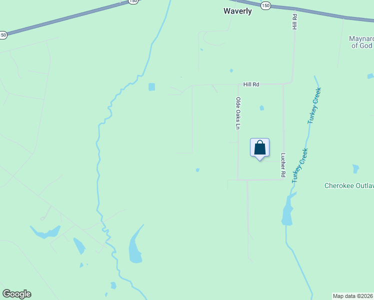 map of restaurants, bars, coffee shops, grocery stores, and more near Hill Road in Willis