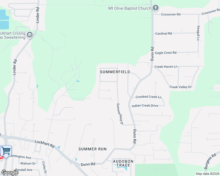 map of restaurants, bars, coffee shops, grocery stores, and more near 10028 South Summerfield Drive in Denham Springs