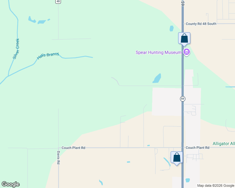 map of restaurants, bars, coffee shops, grocery stores, and more near 17980 Vaughn Road in Summerdale
