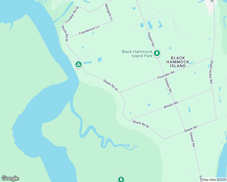 map of restaurants, bars, coffee shops, grocery stores, and more near 15630 Shark Road West in Jacksonville