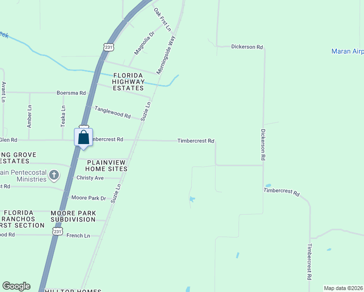 map of restaurants, bars, coffee shops, grocery stores, and more near 13021 Timbercrest Road in Fountain