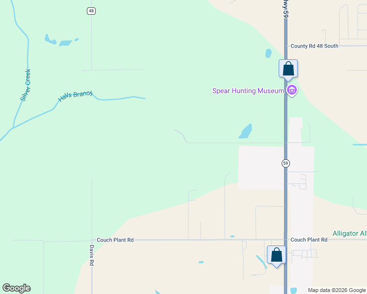 map of restaurants, bars, coffee shops, grocery stores, and more near 17980 Vaughn Road in Summerdale