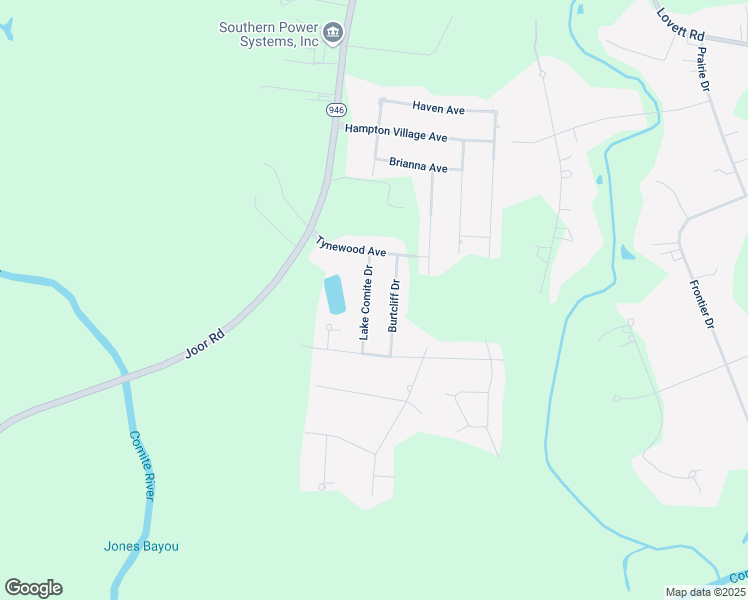 map of restaurants, bars, coffee shops, grocery stores, and more near 7048 Lake Comite Drive in Baton Rouge