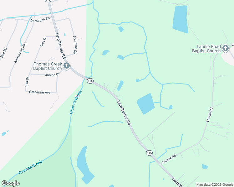 map of restaurants, bars, coffee shops, grocery stores, and more near 17993 Lem Turner Road in Jacksonville