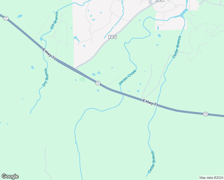 map of restaurants, bars, coffee shops, grocery stores, and more near 26409 East Highway 71 in Horseshoe Bay