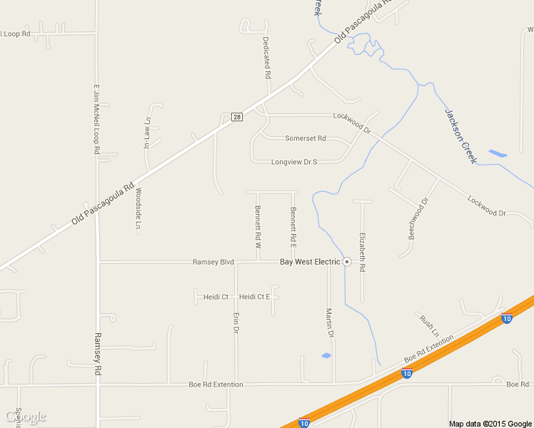 map of restaurants, bars, coffee shops, grocery stores, and more near 8316 Bennett Road West in Grand Bay