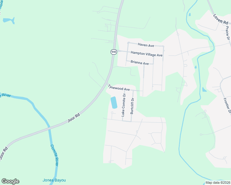 map of restaurants, bars, coffee shops, grocery stores, and more near 10902 Tynewood Ave in Baton Rouge