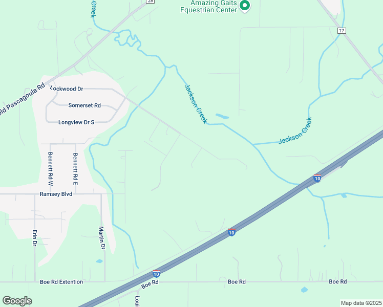 map of restaurants, bars, coffee shops, grocery stores, and more near 10401A Lockwood Drive in Grand Bay