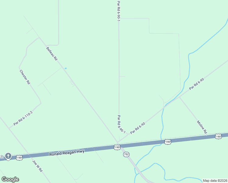 map of restaurants, bars, coffee shops, grocery stores, and more near 343 Pitre Road in Ville Platte