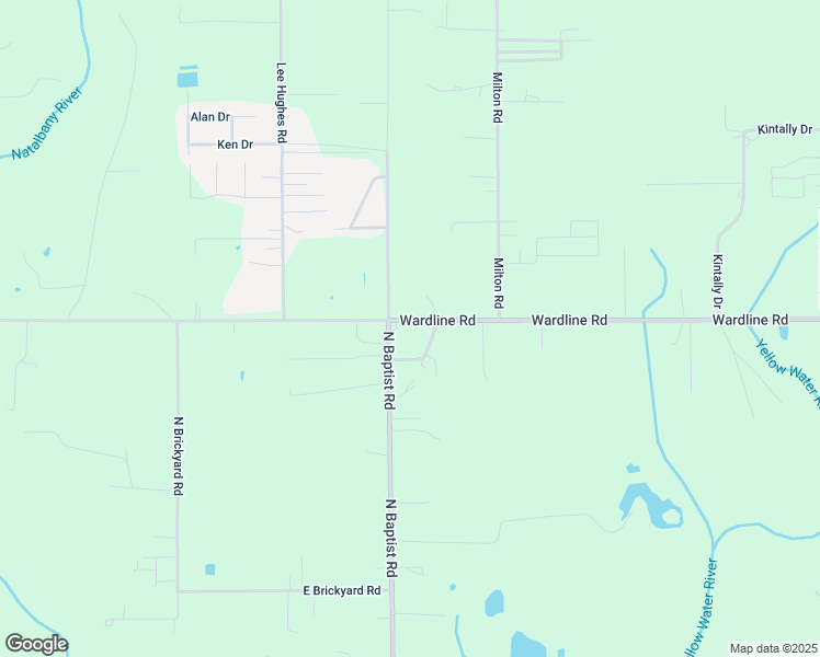 map of restaurants, bars, coffee shops, grocery stores, and more near 12026 Wardline Road in Hammond