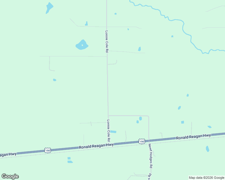 map of restaurants, bars, coffee shops, grocery stores, and more near Lonnie Cole Road in Ragley