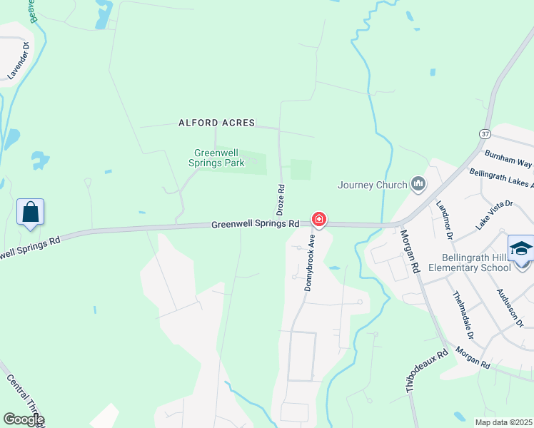 16361 Greenwell Springs Road, Central LA Walk Score