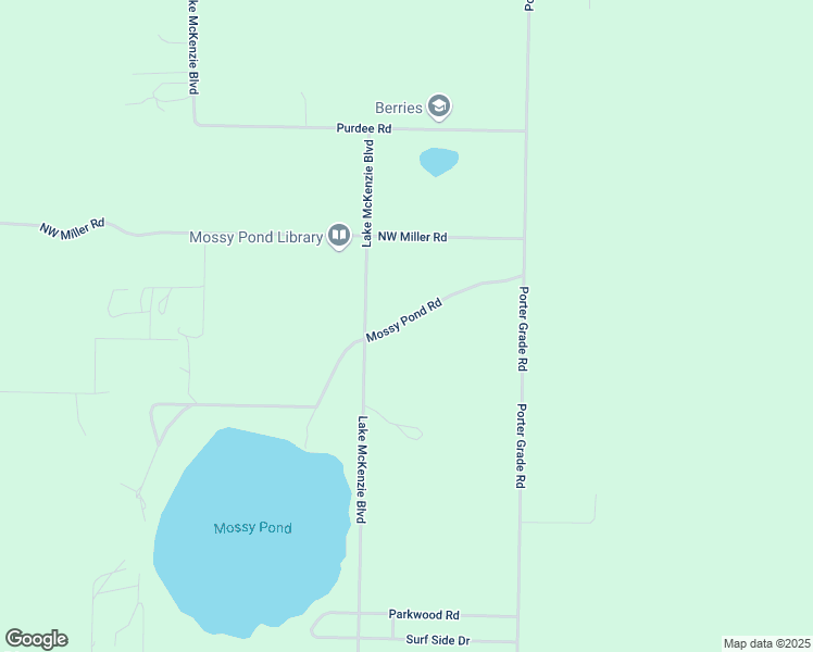 map of restaurants, bars, coffee shops, grocery stores, and more near Mossy Pond Road in Altha