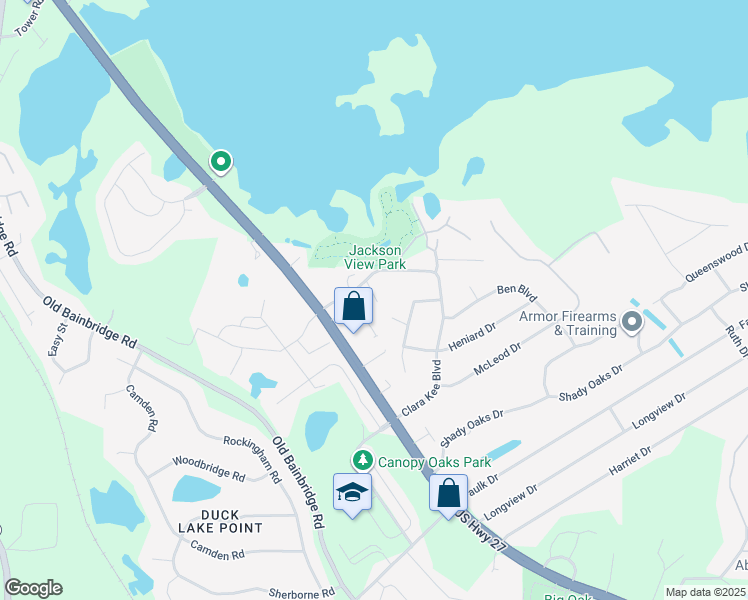 map of restaurants, bars, coffee shops, grocery stores, and more near 4826 Clara Kee Court in Tallahassee