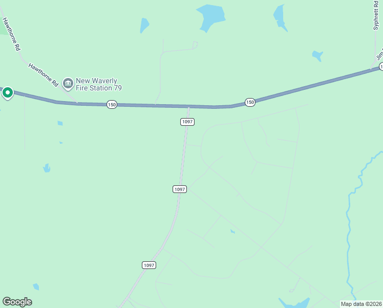 map of restaurants, bars, coffee shops, grocery stores, and more near East Farm to Market Road 1097 in New Waverly