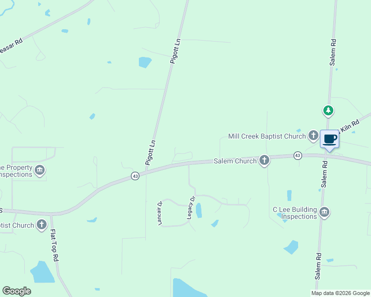 map of restaurants, bars, coffee shops, grocery stores, and more near 79 Oak Allee Drive in Picayune
