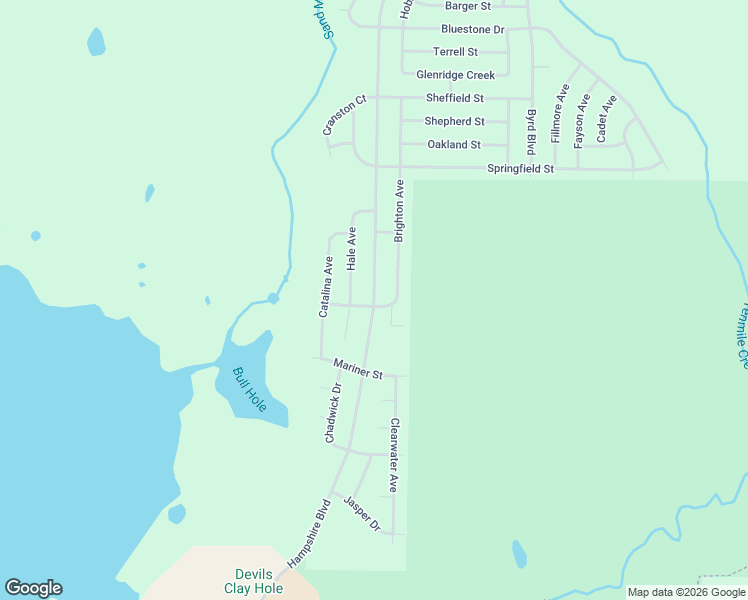 map of restaurants, bars, coffee shops, grocery stores, and more near Hampshire Boulevard in Chipley