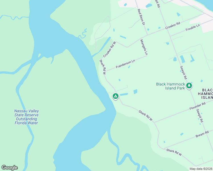 map of restaurants, bars, coffee shops, grocery stores, and more near 15936 Shark Road West in Jacksonville