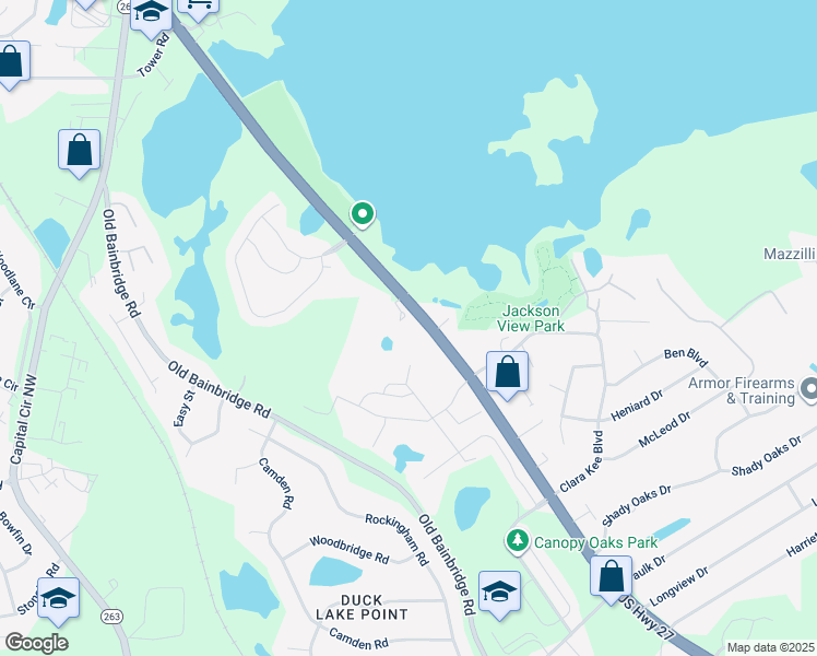 map of restaurants, bars, coffee shops, grocery stores, and more near 4910 North Monroe Street in Tallahassee