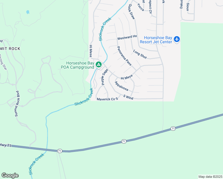 map of restaurants, bars, coffee shops, grocery stores, and more near 600 South Wind in Horseshoe Bay