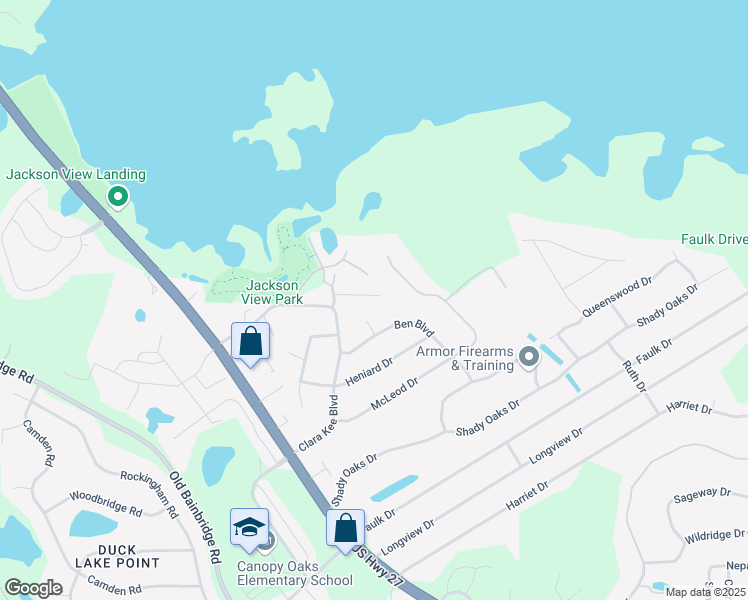 map of restaurants, bars, coffee shops, grocery stores, and more near 4097 Blind Brook Court in Tallahassee