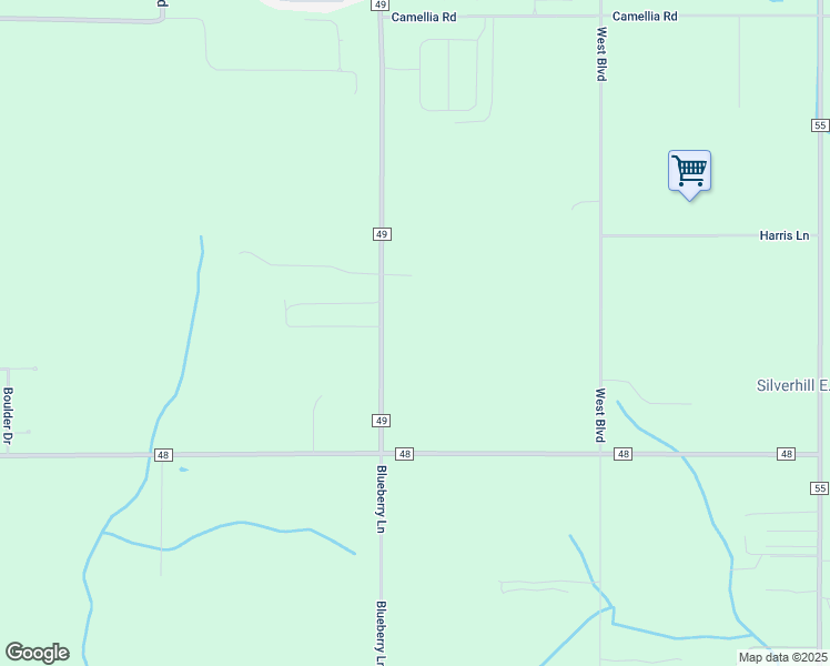 map of restaurants, bars, coffee shops, grocery stores, and more near in Silverhill