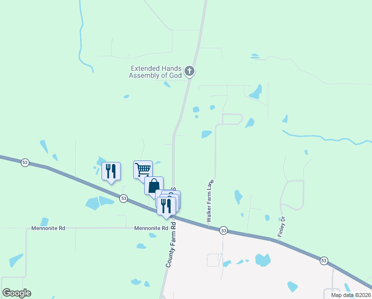 map of restaurants, bars, coffee shops, grocery stores, and more near 16214 Shaw Rd in Gulfport