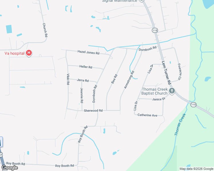 map of restaurants, bars, coffee shops, grocery stores, and more near 54210 Bea Road in Callahan