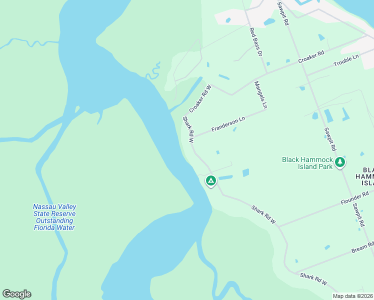 map of restaurants, bars, coffee shops, grocery stores, and more near 15940 Shark Road West in Jacksonville