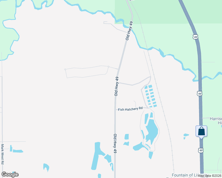 map of restaurants, bars, coffee shops, grocery stores, and more near 16203 Old Highway 49 in Gulfport