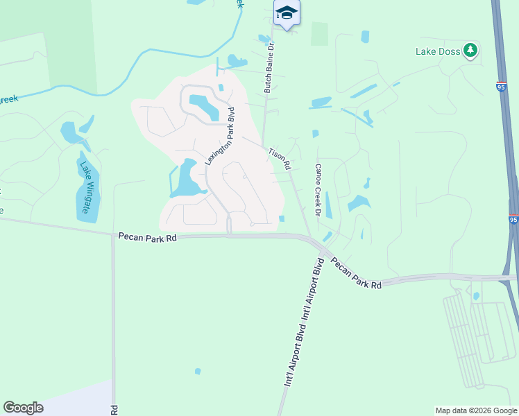 map of restaurants, bars, coffee shops, grocery stores, and more near 15766 Spotted Saddle Circle in Jacksonville