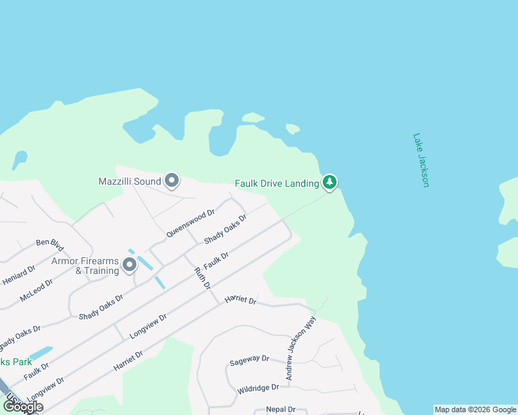 map of restaurants, bars, coffee shops, grocery stores, and more near 1906 Shady Oaks Drive in Tallahassee