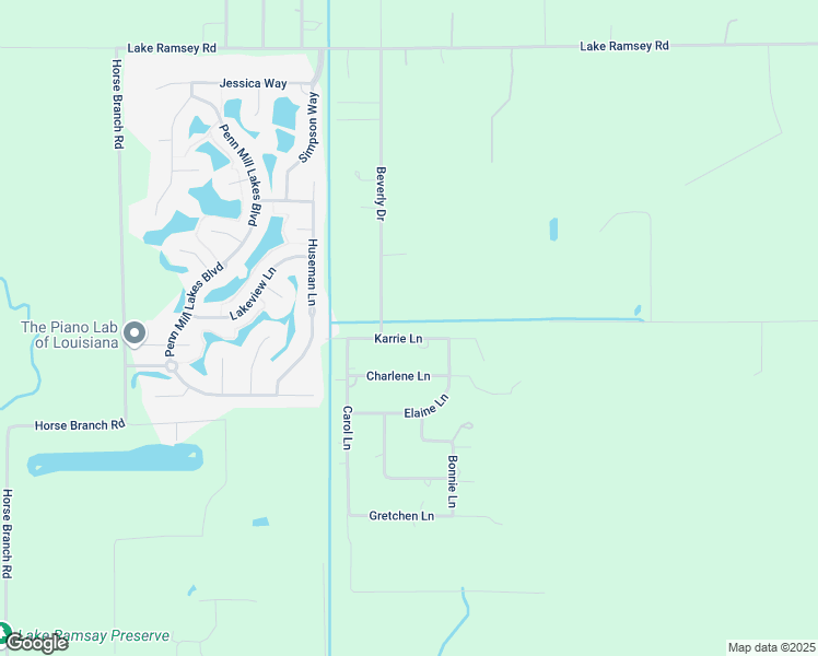 map of restaurants, bars, coffee shops, grocery stores, and more near 15329 Karrie Lane in Covington