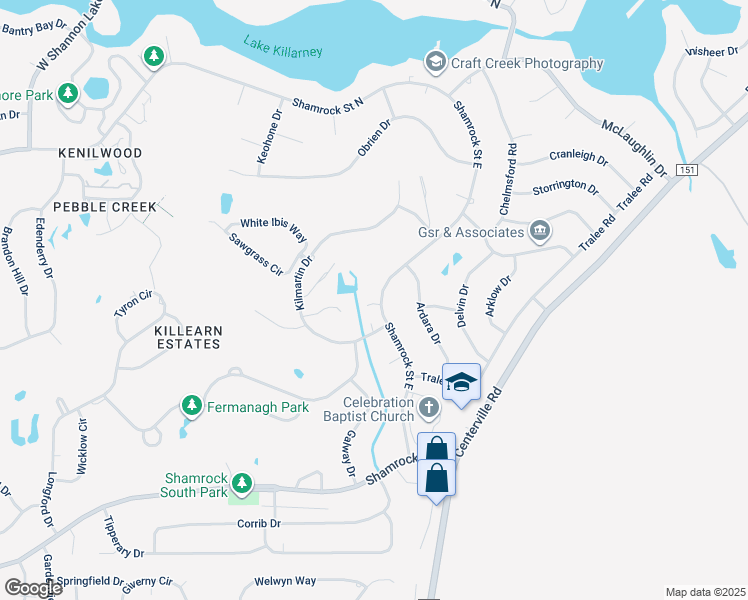 map of restaurants, bars, coffee shops, grocery stores, and more near 4020 Dutchess Court in Tallahassee