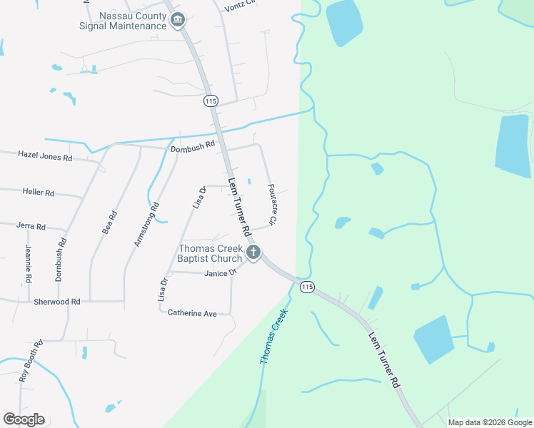 map of restaurants, bars, coffee shops, grocery stores, and more near 54139 Fouracre Circle in Callahan