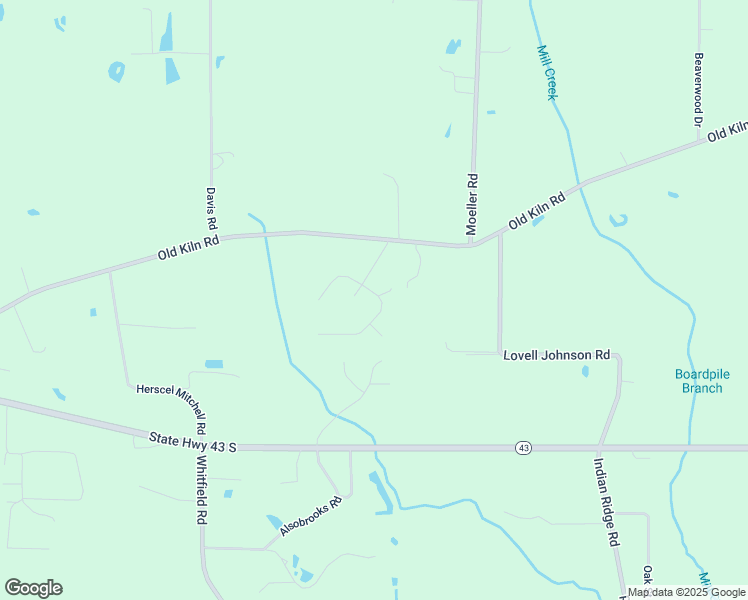 map of restaurants, bars, coffee shops, grocery stores, and more near 99 Pecan Grove Road in Picayune