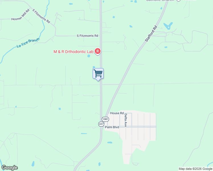 map of restaurants, bars, coffee shops, grocery stores, and more near 20028 Planche Road in Covington