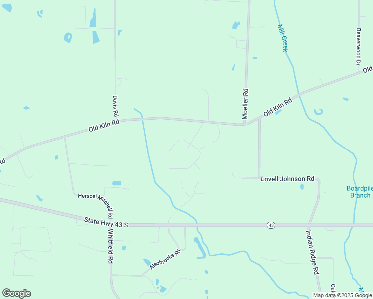 map of restaurants, bars, coffee shops, grocery stores, and more near 99 Pecan Grove Road in Picayune