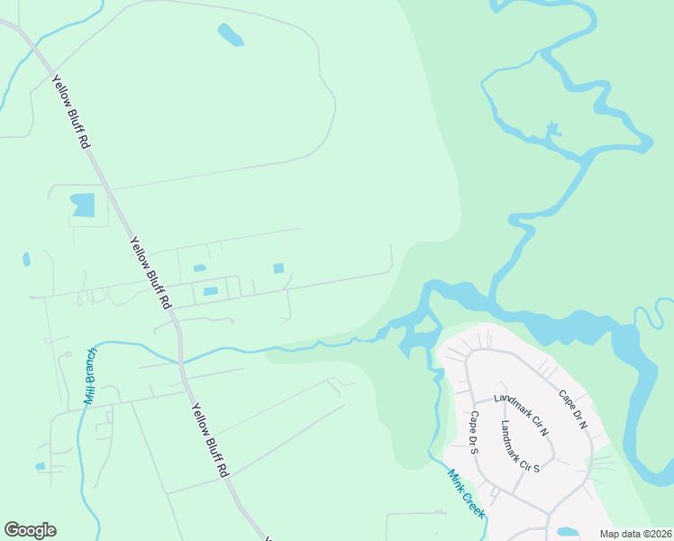 map of restaurants, bars, coffee shops, grocery stores, and more near 15355 Lake Road in Jacksonville