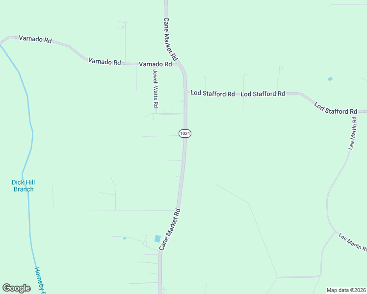 map of restaurants, bars, coffee shops, grocery stores, and more near 30601-30769 Cane Market Road in Walker