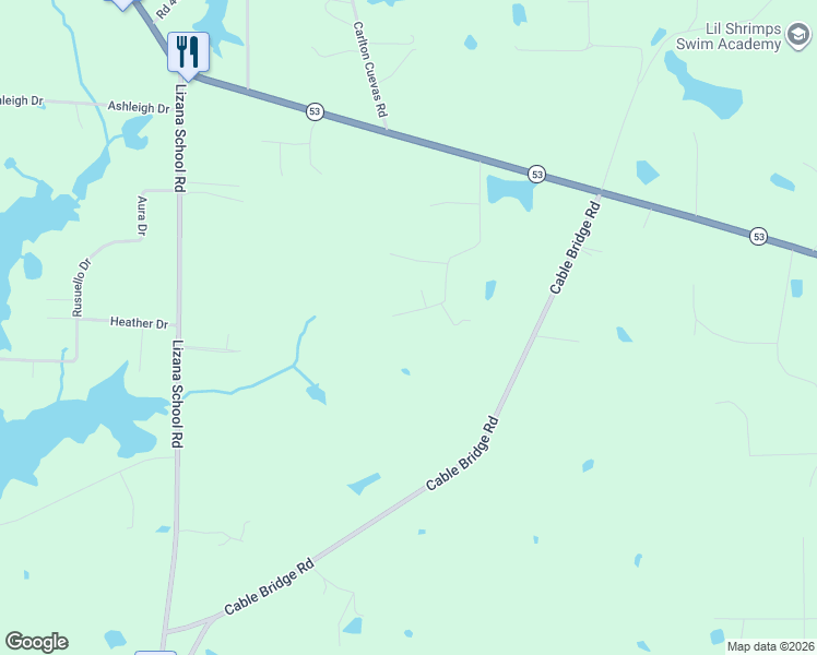map of restaurants, bars, coffee shops, grocery stores, and more near 16228 McKay Rd in Gulfport