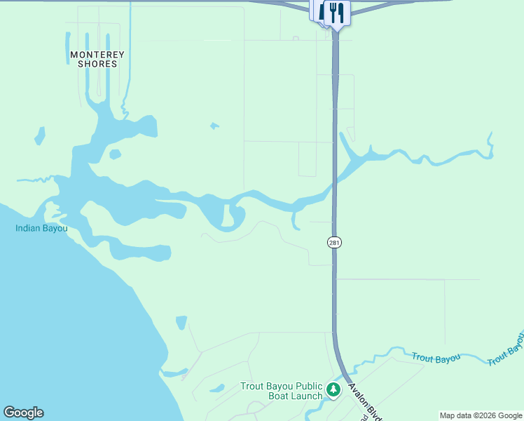 map of restaurants, bars, coffee shops, grocery stores, and more near 5692 Tarpon Court in Milton