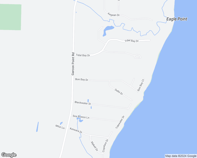 map of restaurants, bars, coffee shops, grocery stores, and more near 6586 Bon Bay Drive in Milton