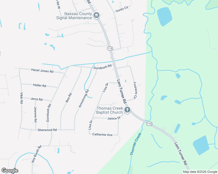 map of restaurants, bars, coffee shops, grocery stores, and more near 54469 Lisa Drive in Callahan