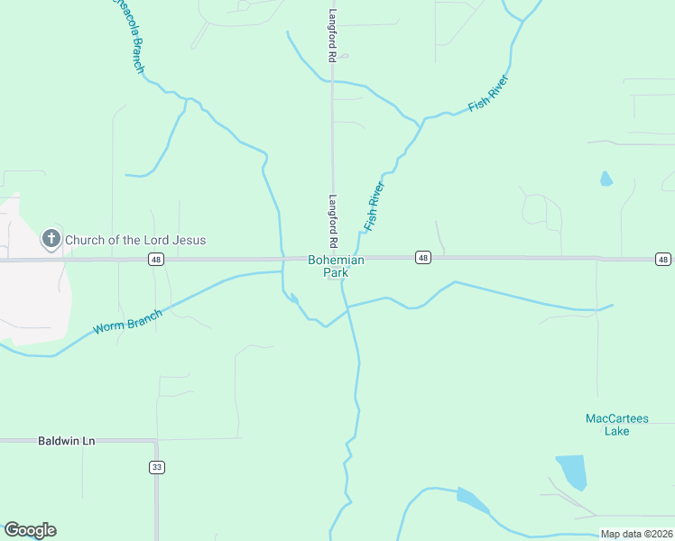 map of restaurants, bars, coffee shops, grocery stores, and more near 12520 County Road 48 in Fairhope