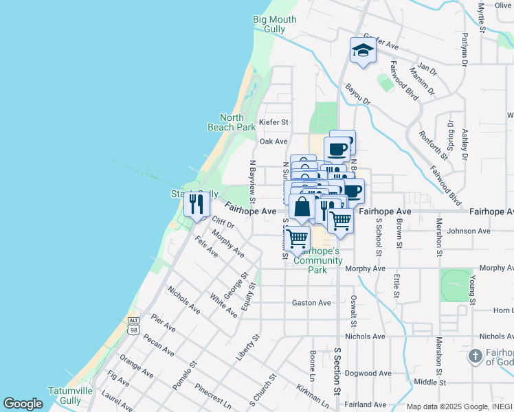 101 Fairhope Avenue, Fairhope AL Walk Score
